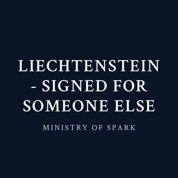 Cover of LIECHTENSTEIN - SIGNED FOR SOMEONE ELSE